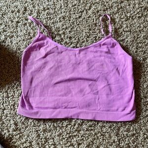 Purple work out top